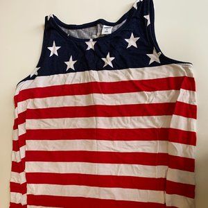 OLD NAVY PATRIOTIC SWING TANK